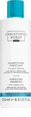 Christophe Robin Purifying Shampoo with thermal mud - шампунь для очищения и детоксикации, 250 мл