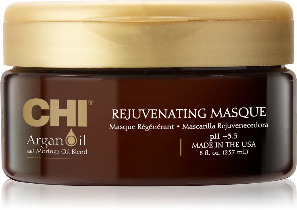 CHI Argan Oil Rejuvenating Masque - Питательная маска для сухих и поврежденных волос, 237 мл
