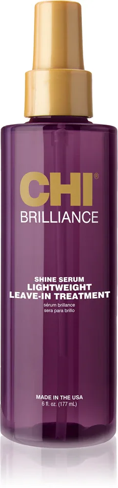 CHI Brilliance Shine Serum Lightweight Leave-in Ttreatment - легкая сыворотка для придания блеска и смягчения волос