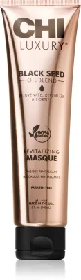 CHI Luxury Black Seed Oil Revitalizing Masque - Интенсивная маска для сухих и поврежденных волос, 148 мл