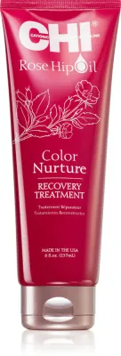 CHI Rose Hip Oil Recovery Treatment - Маска для глубокого восстановления для окрашенных волос, 237 мл