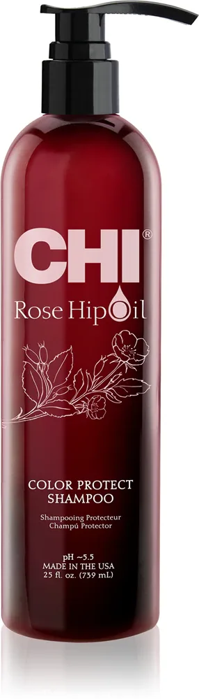 CHI Rose Hip Oil Shampoo - шампунь для окрашенных волос