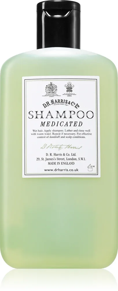 D.R. Harris Medicated Shampoo - защитный шампунь для волос, 250 мл