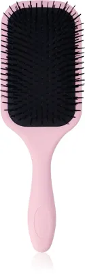 Щётка для волос Denman Detangling D90L The Ultra Detangler плоская, с эргономичной ручкой, 1 шт Pink Crush