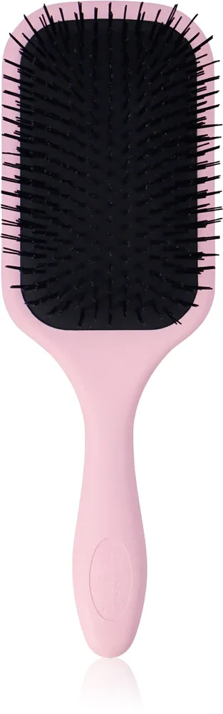 Щётка для волос Denman Detangling D90L The Ultra Detangler плоская, с эргономичной ручкой, 1 шт Pink Crush