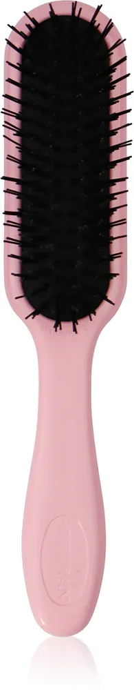 Щётка для волос Denman Detangling D90 The Mini Detangler плоская, компактная, 1 шт Pink Crush