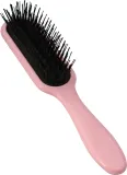 Щётка для волос Denman Detangling D90 The Mini Detangler плоская, компактная, 1 шт Pink Crush — фото 2