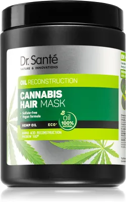 Dr. Sante Cannabis - Регенерирующая маска для поврежденных волос