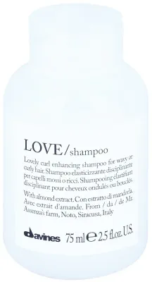 Davines Love Almond - шампунь для кудрявых волос, 75 мл