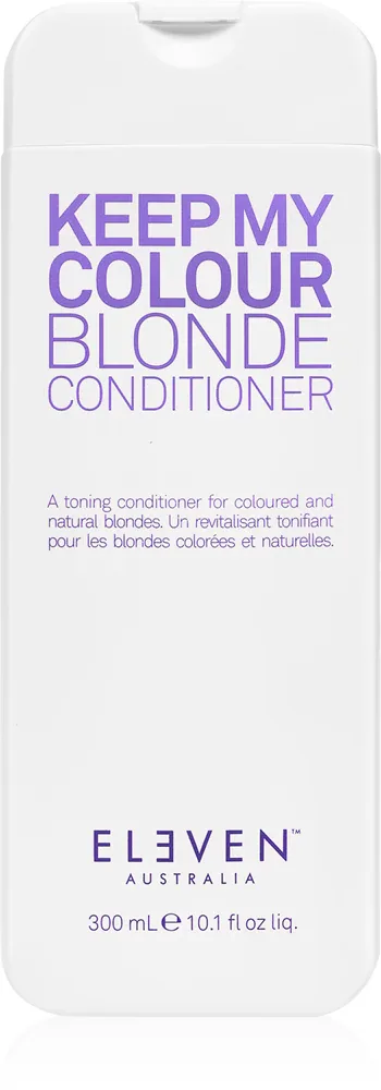 Eleven Australia Keep My Colour Blonde Conditioner - в контексте того, что это кондиционер для волос: кондиционер, нейтрализующий желтоватые оттенки, 300 мл