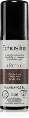 Echosline Hairetouch Hairtouch - Спрей для мгновенной коррекции отрослей Dark Chestnut, 75 мл