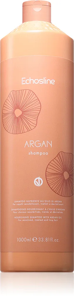 Echosline Seliár Argan - Питательный шампунь, 1000 мл