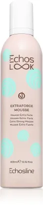 Echosline Extraforce Mousse - Пена для придания гладкости с сохранением большого объема волос, 400 мл