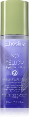 Echosline No Yellow Bi - Phase Lotion - Бессполасный кондиционер для светлых волос, 150 мл