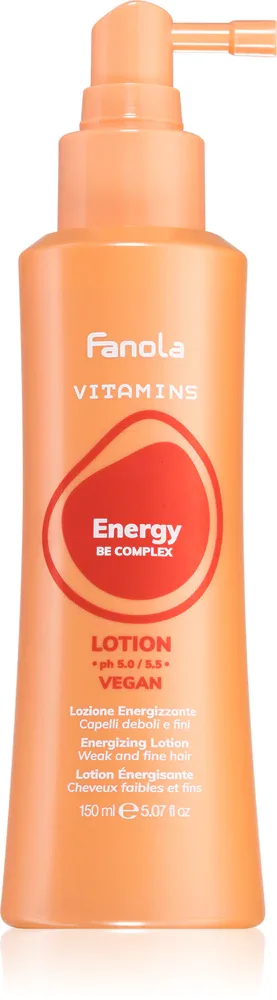 Fanola Vitamins Energizing Lotion - Уход за волосами: энергетизирующий бальзам для тонких и нежных волос, 150 мл