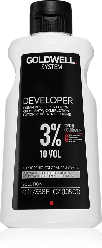 Окислитель для волос Goldwell System Developer кремовая активирующая эмульсия, профессиональный, 1000 мл