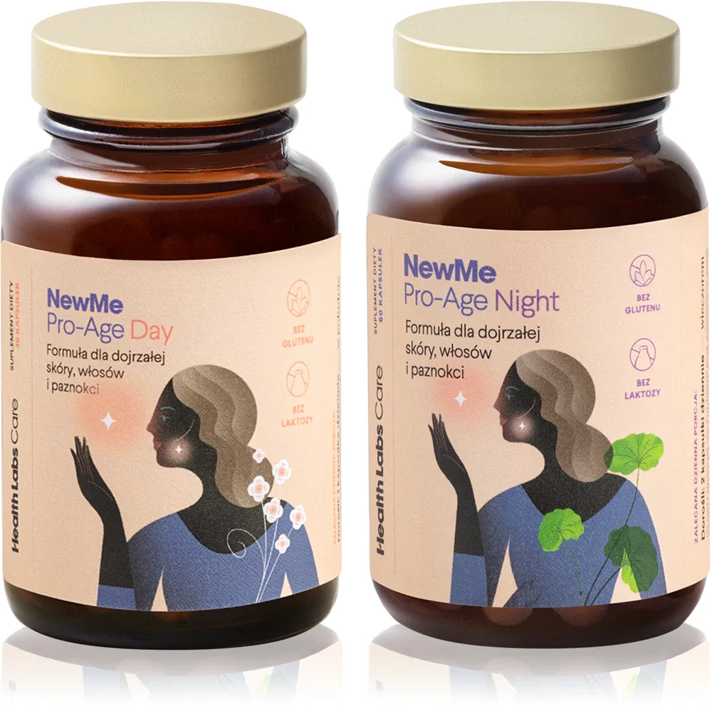 Health Labs Care NewMe Pro-Age - Капсулы для красивых волос, кожи и ногтей