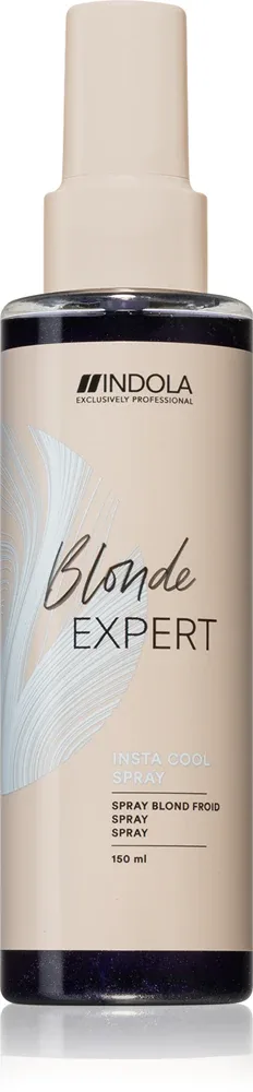 Indola Blond Expert Insta Cool - Спрей для волос, нейтрализующий желтоватые оттенки, 150 мл