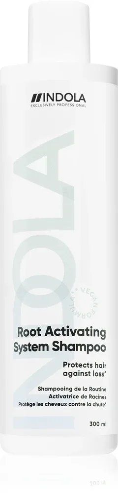 Indola Root Activating System Shampoo - шампунь против выпадения волос, 300 мл