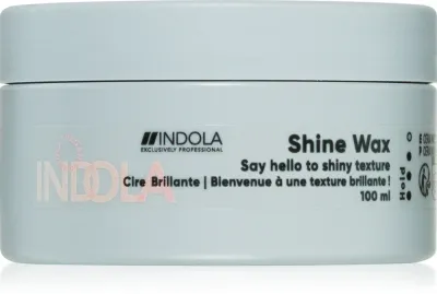 Indola Shine Wax - Воск для стайлинга для блеска, 100 мл
