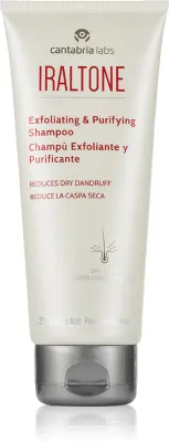 IRALTONE Exfoliating and Purifying Shampoo - Шампунь против перхоти, который очищает волосы, 200 мл