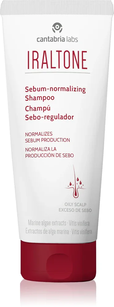 IRALTONE Sebum-normalizing Shampoo - Дерматологический шампунь для жирной кожи головы, 200 мл