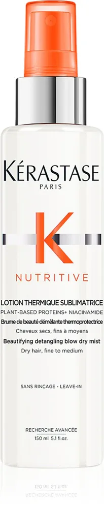 Kerastase Nutritive Lotion Thermique Sublimatrice - Увлажняющий спрей для волос для легкого расчесывания волос, 150 мл