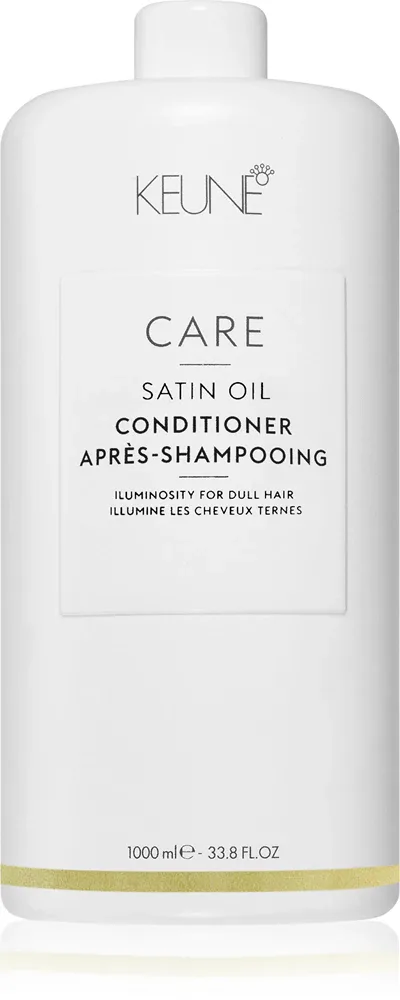 Keune Care Satin Oil Conditioner - в контексте того, что это кондиционер для волос: кондиционер для волос, придающий блеск и облегчающий расчесывание, 1000 мл