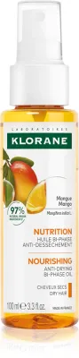 Klorane Mango - Питательное масло для волос, 100 мл