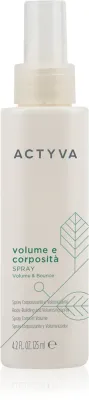 Спрей для волос для объёма Kemon Actyva Volume e Corposita средней фиксации, 125 мл