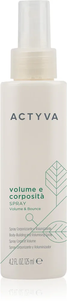 Спрей для волос для объёма Kemon Actyva Volume e Corposita средней фиксации, 125 мл