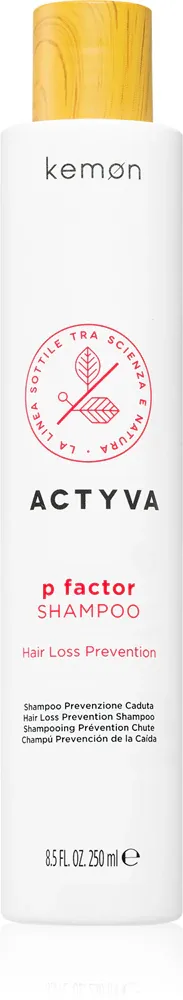 Kemon Actyva P Factor - шампунь против выпадения волос, 250 мл