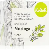 Kvitok Moringa - Органический шампунь в виде кубика против перхоти, 50 г — фото 1