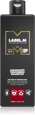 label.m Amaranth - шампунь для утонченных волос, уплотняющий волосы, 300 мл
