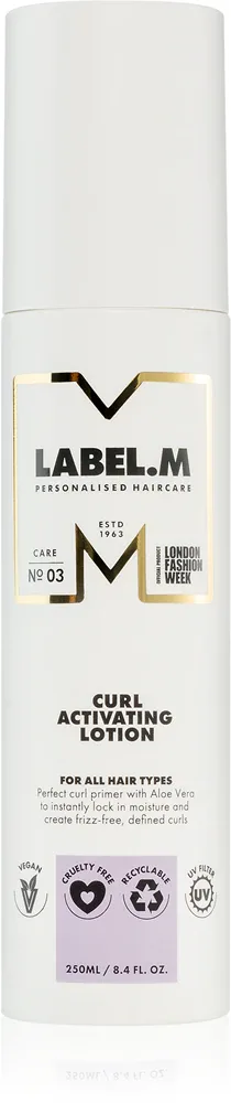 Средство для укладки label.m Curl для волнистых и вьющихся волос, с термозащитой, 250 мл