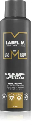 Сухой шампунь label.m Fashion Edition для каштановых оттенков волос, 200 мл