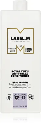label.m Royal Yuzu - в контексте того, что это кондиционер для волос: кондиционер для непослушных и пушащихся волос, 1000 мл