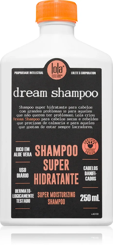 Lola Cosmetics Dream Shampoo - Увлажняющий шампунь, 250 мл