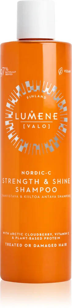 Lumene Nordic-C [VALO] - Укрепляющий шампунь для придания блеска и мягкости волосам, 300 мл