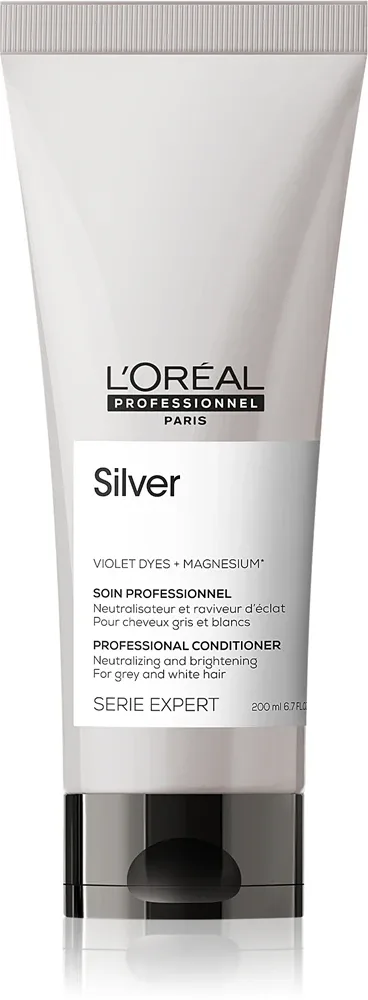 L’Oreal Professionnel Serie Expert Silver - восстанавливающий бальзам для седых волос, 200 мл