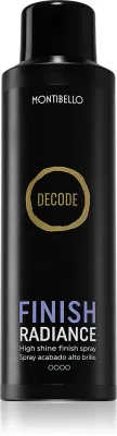 Montibello Decode Finish Radiance Spray - Блеск-спрей для волос, быстро сохнущий, 200 мл
