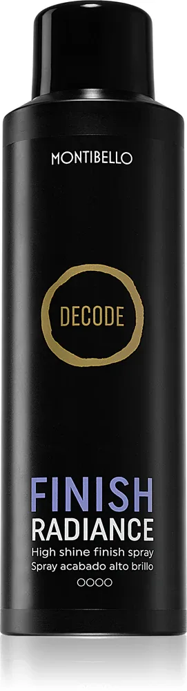 Montibello Decode Finish Radiance Spray - Блеск-спрей для волос, быстро сохнущий, 200 мл