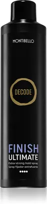 Montibello Decode Finish Ultimate Spray - Лак для волос сильной фиксации, устойчивый к влажности воздуха, 400 мл