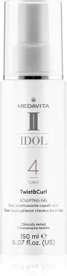 Гель для укладки волос Medavita IDOL Twist Curl Sculpting Gel сильной фиксации, для метода Curly Girl, 150 мл
