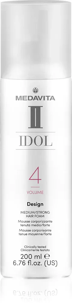 Medavita IDOL Volume - Пена для укладки волос Medium-Strong, 200 мл