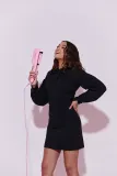 Стайлер для завивки волос Mermade Double Waver Pink с ионизацией, два ствола 25 мм, 1 шт — фото 6