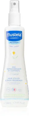 Mustela Bebe - освежающая вода для тела и волос, 200 мл