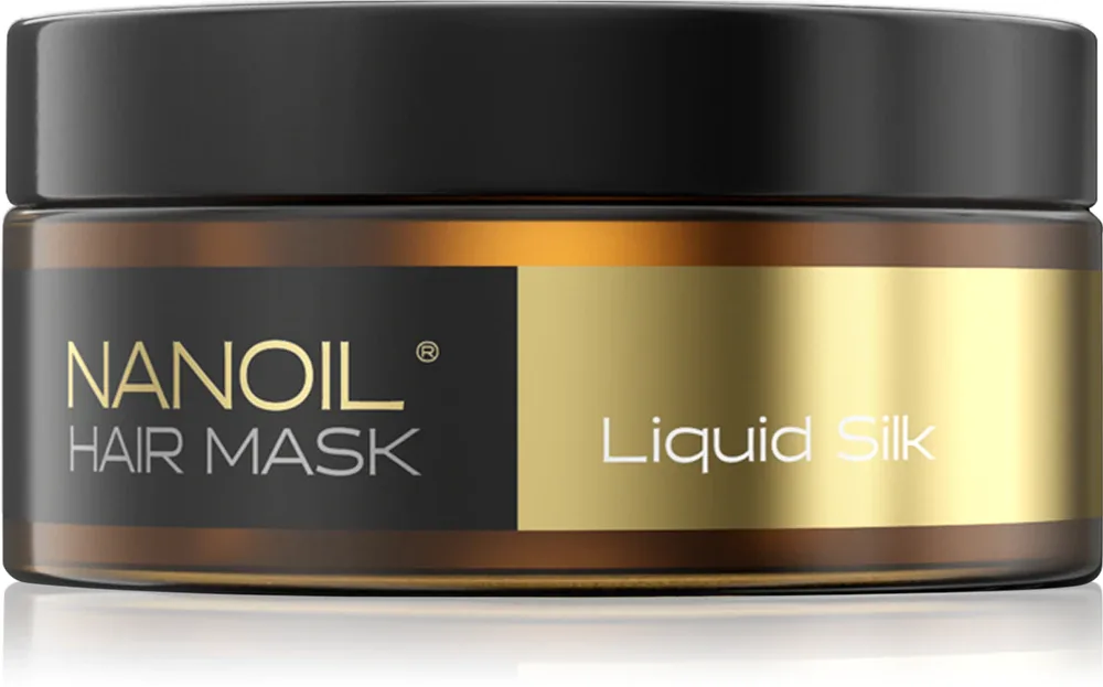 Nanoil Liquid Silk - Уход восстанавливающий с шелком для волос, 300 мл