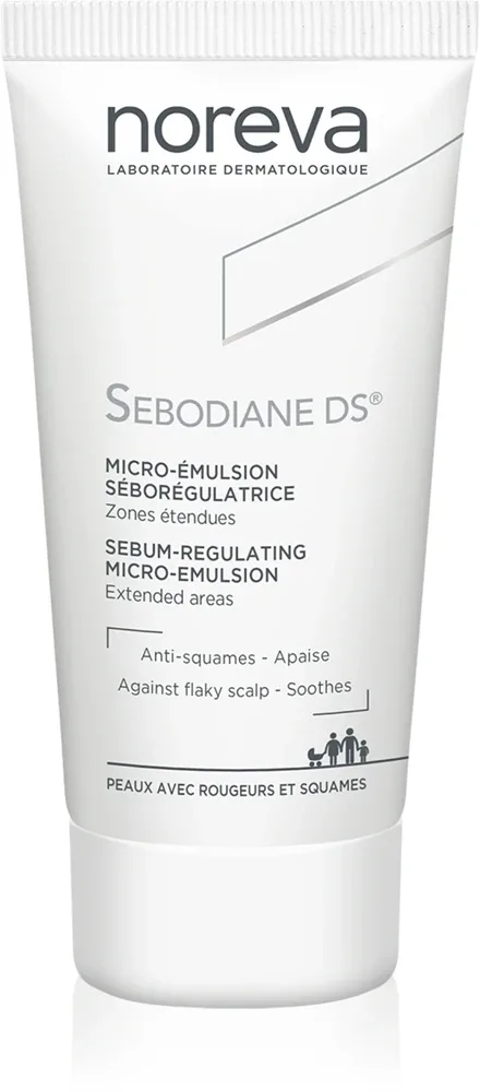 Микроэмульсия для кожи головы Noreva Sebodiane DS Sebum-Regulating Micro-Emulsion против перхоти, 30 мл