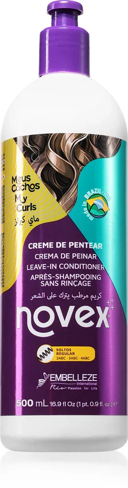 Кондиционер для волос Novex My Curls несмываемый, для кудрявых волос, 500 г